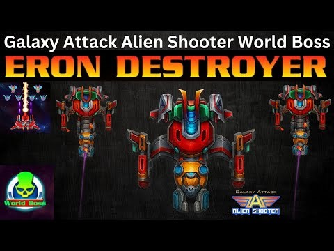 Galaxy Attack Alien Shooter #14 World Boss Eron Destroyer Zambario Gamers