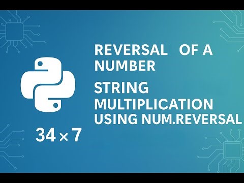 String Multiplication Using Number Reversal | Clean Python Logic | Interview-Focused
