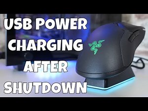 Enable Or Disable MSI Motherboard USB Port Power When The PC Is Switched Off