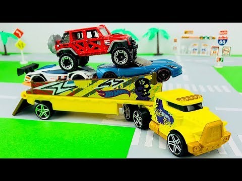 Autitos de Carreras para Niños | Camiones Infantiles | Video Juguetes