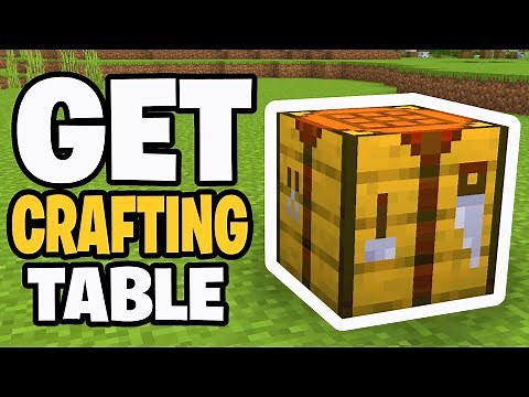 How To Make a Crafting Table In Minecraft! - Full Guide