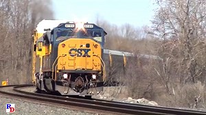 A loaded oil train with a KCS leader and then an empty autorack train with an ex-Conrail SD60M at MP 191 of CSXT's Mohawk Subdivision. From the BKVP show, 2 discs on DVD or Blu-ray "In the Heart of the Mohawk Valley" https://rfd.video/Mohawk | Railfan Depot