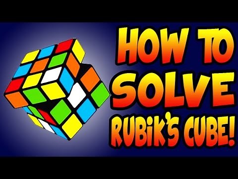 How to Solve a 3x3 Rubik's Cube! (Best and Easiest Method)