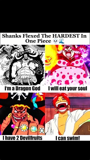 Shanks Flexed The HARDEST In One Piece 💀🌊 | #onepiece #viral #manga