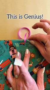 27K views · 424 reactions | How to wrap a present with a Pull String!  Easy open pull tab gift wrapping! Great for little kids! #giftideas #mom #Christmas #wrapping #kidsgifts This original video was produced by Network Media, LLC and Jeff & Lauren Productions. | Hackity Hack Club | Facebook