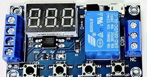 1 channel power relay module with adjustable timing cycle explained | HCW-M421