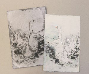 Make a Drypoint Print Using Recycled Cardboard
