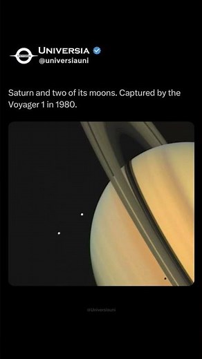 Saturn and its Moons: Voyager 1’s 1980 Capture