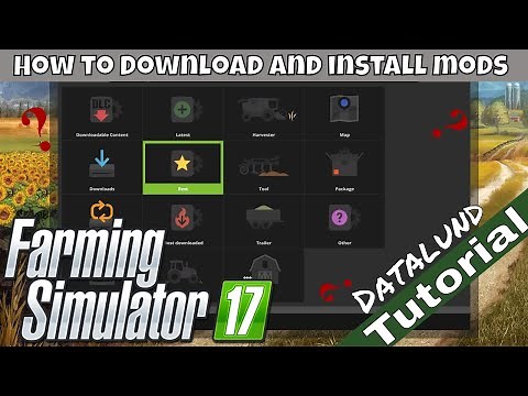 How to find, download and install mods for Farming Simulator 17