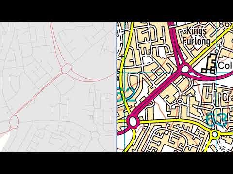 Learn more about raster and vector map data