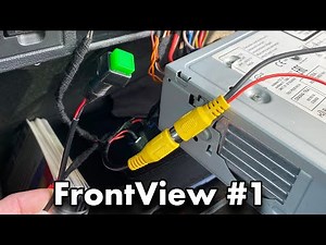 Golf MK7 Front View Camera, part 1: relay test