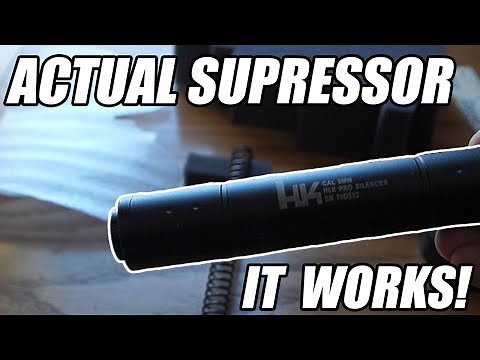 How to make THE GREATEST AIRSOFT SILENCER!