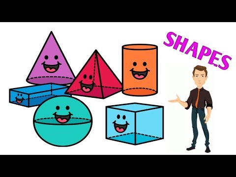 Shapes in English | List of Geometric Shapes | Shape Names | Shapes Vocabulary NO 09