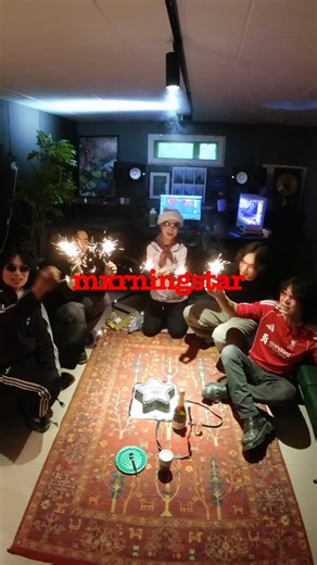 untroubled Serenity on Instagram: "Mxrningstar reveals the biggest 🎁 for 2026! SEE Y'ALL BIGGER & LOUDER NEXT YEAR!🎸🤘🏻 HAPPY NEW YEAR! HAPPY 2026!"