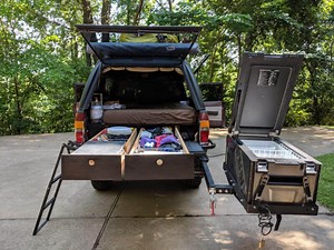 Build the Ultimate Truck Bed Sleeping Platform for Truck Camping | Take The Truck