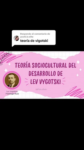 Respuesta a @yeshi.b.vilte Teoría sociocultural del desarrollo de Lev Vygotski ✨️🧠 (presentación en mi perfil) #🧠 #PsicoBnic #parati #fy #psicologia #paratiiiiiiiiiiiiiiiiiiiiiiiiiiiiiiiiii🦋 #temaspsicologicos #estudiantedepsicología #psicologo