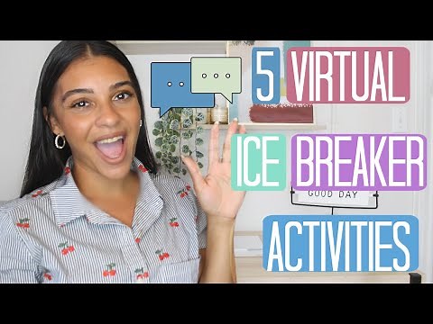 5 Virtual Ice Breaker Activities| Remote Learning