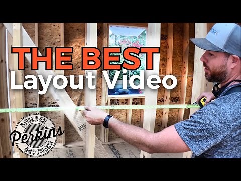 How To Lay Out Walls, Floors, and Roofs | Explaining Layout