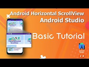 Android Horizontal ScrollView example