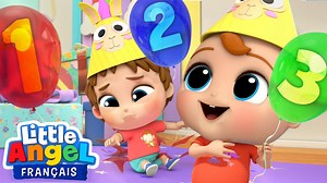 44K views · 1.1K reactions | 1, 2, 3. Répète après moi! Apprendre les chiffres en s’amusant, c’est facile avec cette comptine éducative pour apprendre aux enfants à compter. Carottes, ballons, bougies... Une compilation de comptines éducatives pour les tout-petits qui adoreront apprendre avec Bébé Louis et #littleangelfrancais #comptines #bébélouis | Little Angel - Français | Facebook