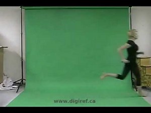 girl woman run animation reference