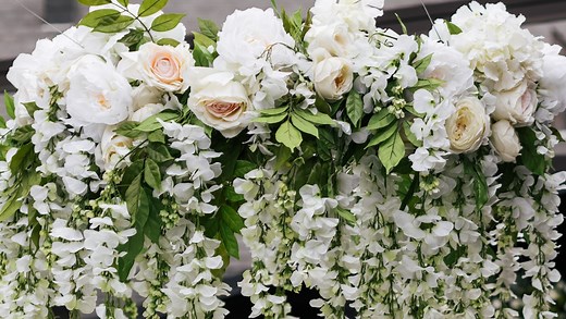 DIY An Enchanting Flower Chandelier With This Must-Try Pool Noodle Hack - House Digest