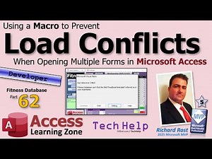 Using a Macro to Prevent Load Conflicts When Opening Multiple Forms In Microsoft Access. Fitness #62