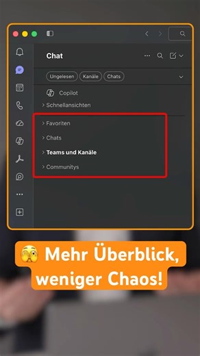 😱 Teams-Update: Chat - & Kanalansicht einstellen!