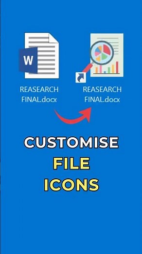 How to change file icons on Windows 10 / 11 in 2025 #shorts #windows #file