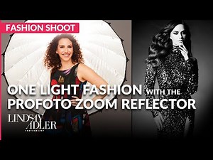How To Set Up Your Profoto Soft Zoom Reflector For A One Light Fashion Shoot! | Lindsay Adler