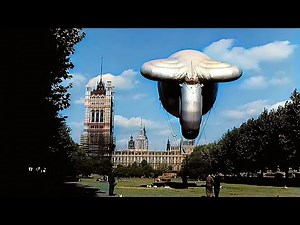 London 1940s, Street Scenes [60fps, Remastered] w/sound design added