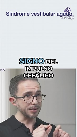 La Academia del Vértigo on Instagram: "🔍 ¿Impulso cefálico normal o anormal? El Head Impulse Test es el primer signo del protocolo HINTS, y el más importante. Nos permite evaluar el reflejo vestibulo-ocular y distinguir una causa periférica de una central en un paciente con vértigo agudo. ✅ Si el impulso cefálico es anormal, respiramos: probablemente el problema está en el oído. ❗ Pero si es normal en un paciente con vértigo agudo… hay que sospechar compromiso central. 👉 En este 