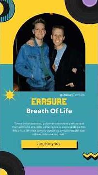 Erasure - Breathe Of Life 📼✨| (Sub. al Español) #Erasure #BreatheOfLife #Retro80s90s #LetraTraducida