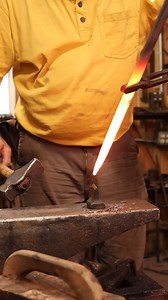 Forging Rams Horn Scrolls For Hooks | Black Bear Forge