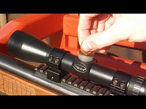 How to zero an air rifle scope (Tutorial)