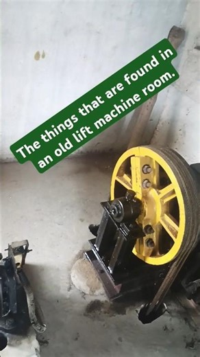 Inside an Old Lift Machine Room | What’s Inside Vintage Elevator Machinery?