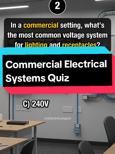 Test Your Knowledge with the Commercial Electrical Systems Quiz