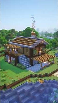 Minecraft Fisherman House 🏠 #minecraft #eye4steel #shorts