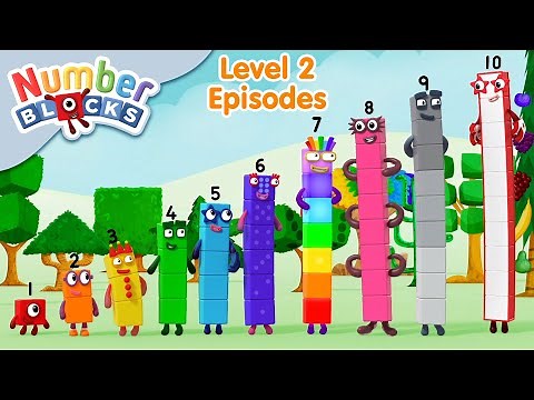 ‪@Numberblocks‬ - Orange Level Two Episodes 🟠 | Full Episodes