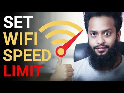 How To Set WiFi Speed Limit For Specific Device Without Admin Panel