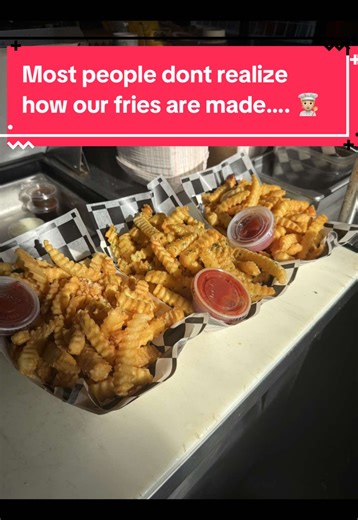 Most people don’t see this part of the job 👀 make sure to follow for more almost at 9k! #RangeCooksByStat #cooking #17yearsold #pov #fries