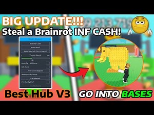 Steal a Brainrot Script GUI Hack | Instant Steal, Dupe Pets, AutoFarm + More!