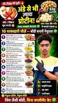 💪 10 Vegetarian Foods Packed with Protein! 🌱 #healthtips #proteinfood #healthyeating #vegetariandiet