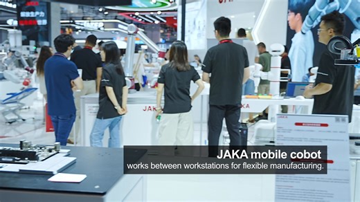 Don't Break It! Robotic force control RAM insertion💻 JAKA mobile robot (AGV integrated with JAKA S12 force-control cobot) moves between workstations, uses vision to locate motherboard memory slots, grasps the RAM module, and performs precise insertion/extraction with real-time force feedback and adaptive motion control. 🤖Rapid workstation and product switching for flexible manufacturing. 🤖 Sub-millimeter vision accuracy for slot positioning, eliminating manual error. 🤖 Real-time force feedba