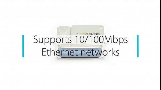 StarTech.com 1 Port 10/100 Mbps Ethernet Parallel Network Print Server, Centronics Printer Server, TAA - Replaced by PM1115P3