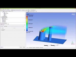 Ansys CFX - Flow from a chimney Part 1/3
