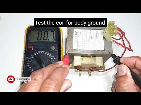 Guide to test Microwave Oven Transformer
