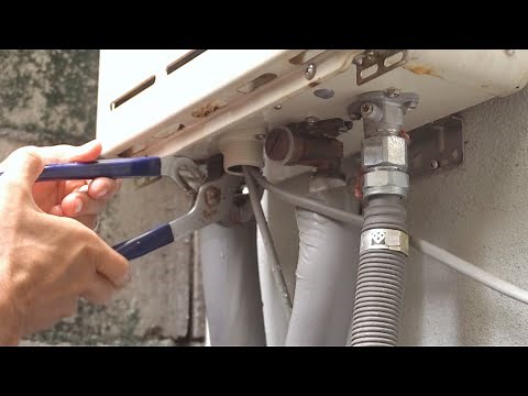Repair the water heater that the manufacturer recommended to replace