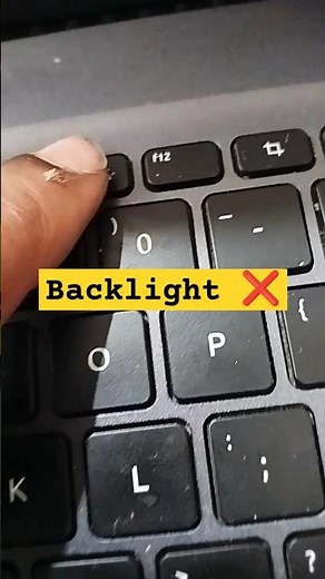 How to Turn On Keyboard Backlight In All Laptop in Windows 11#macnitesh#keyboardtricks#2025short