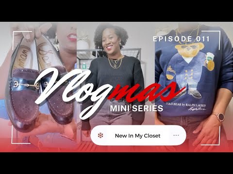 Vlogmas Day 12 | What’s New in My Closet + Try-On Haul!